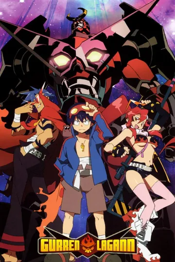 Póster de Gurren Lagann
